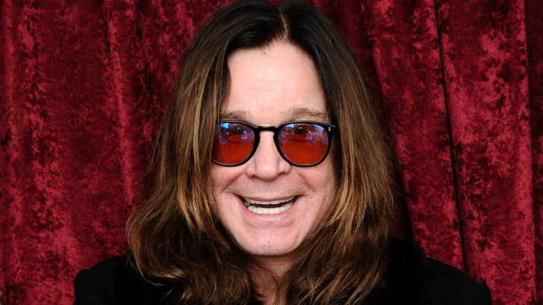 Ozzy Osbourne posing