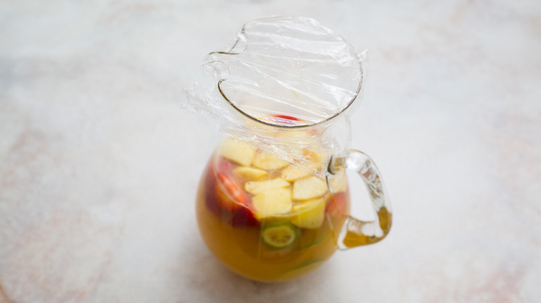 sangria in large pitcher