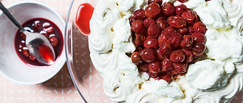 Tracy Obolsky's Pink Peppercorn Pavlova