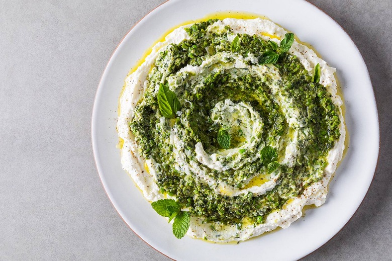 Pea Pesto Ricotta