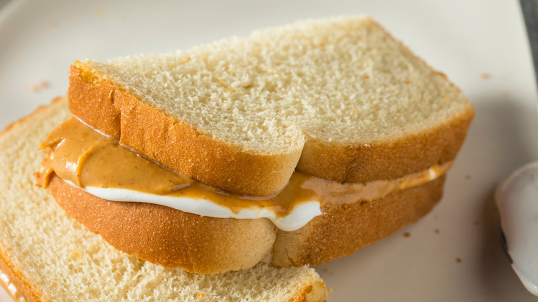 peanut butter mayo sandwich