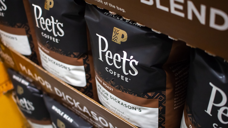 Peet's Coffee bags
