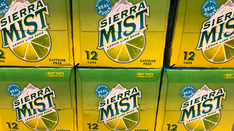 cases of Pepsi's Sierra Mist