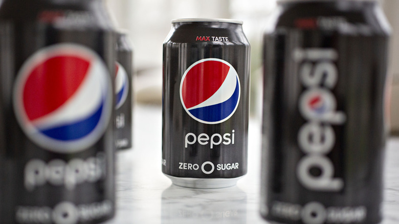 Pepsi Zero Sugar can 