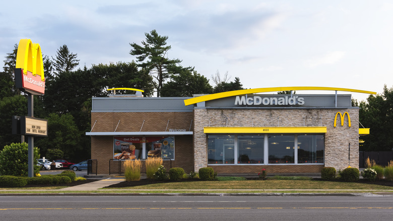 McDonald's location exterior