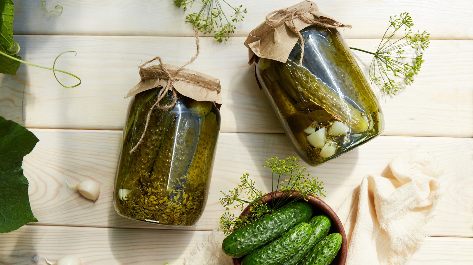 Pickle Your Smashed Cucumbers For A Burst Of Tangy Flavor