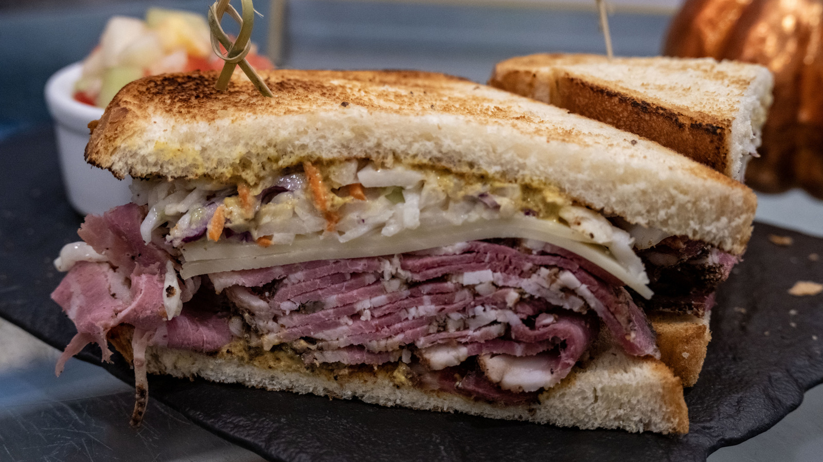 Pile This Simple Topping On Pastrami Sandwiches (It's Magic)