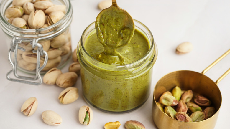 Pistachio Butter Isn't Just For Toast — Try It On Savory Dishes