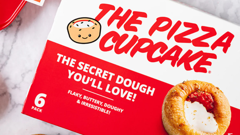 A box of The Pizza Cupcake