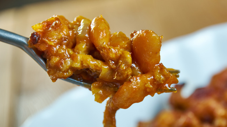 Forkful of poor man's casserole