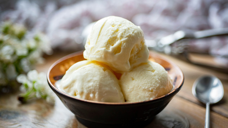 homemade poor man's ice cream