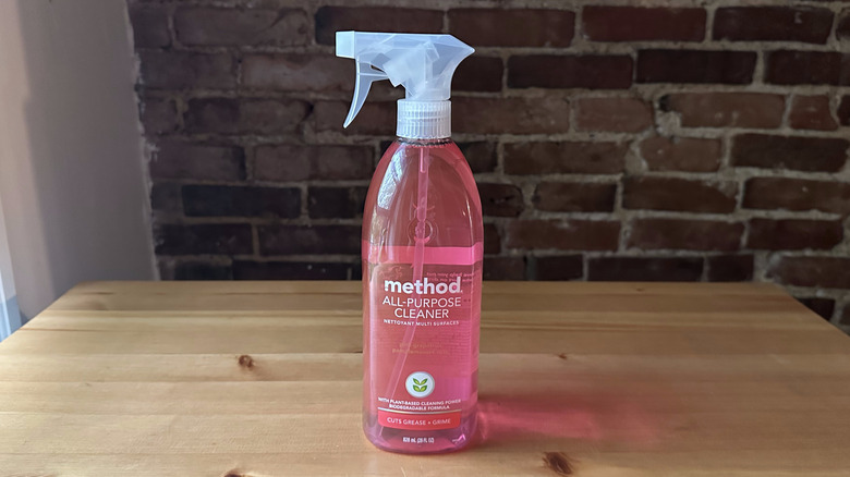 Method All-Purpose Cleaner Pink Grapefruit on wooden table