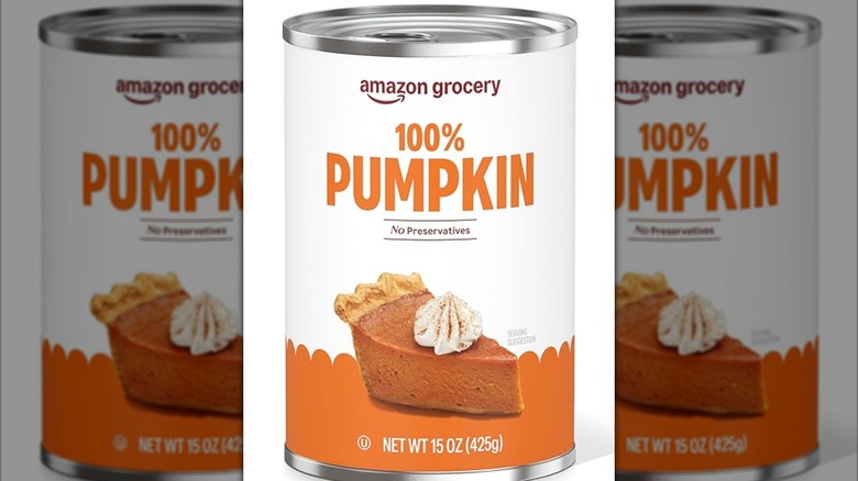 Amazon Grocery canned pumpkin puree