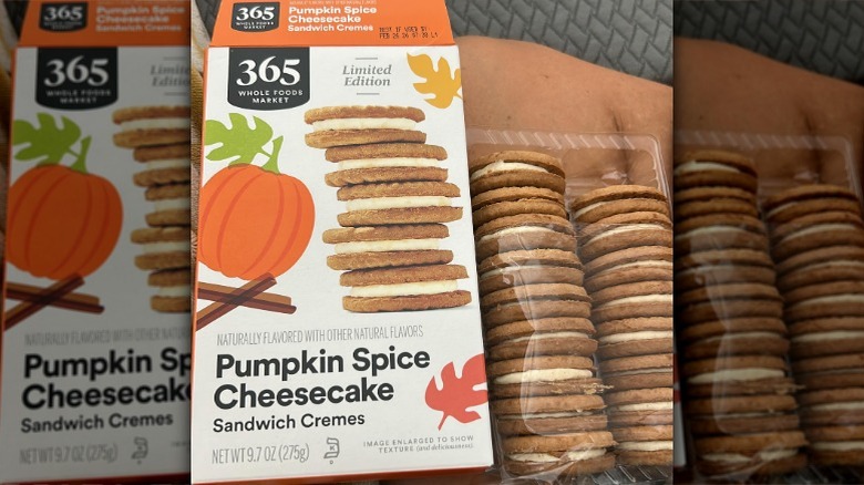 Whole Foods pumpkin cheesecake cookies