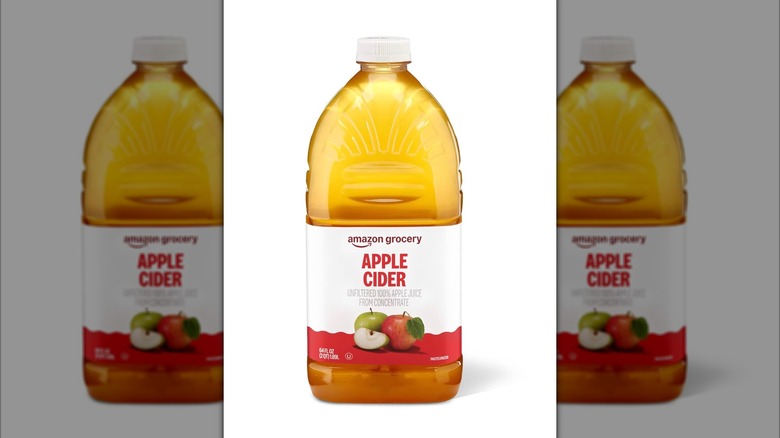 Apple cider from Amazon grocery