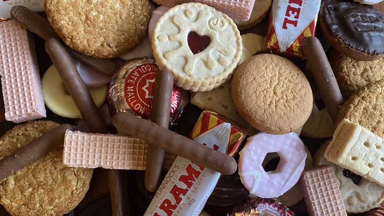 Plethora of British biscuits