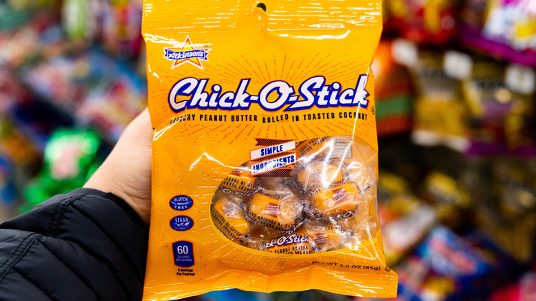 Bag of Chick-O-Sticks candy