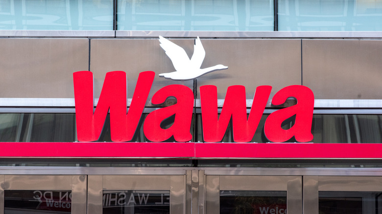 Wawa exterior and sign