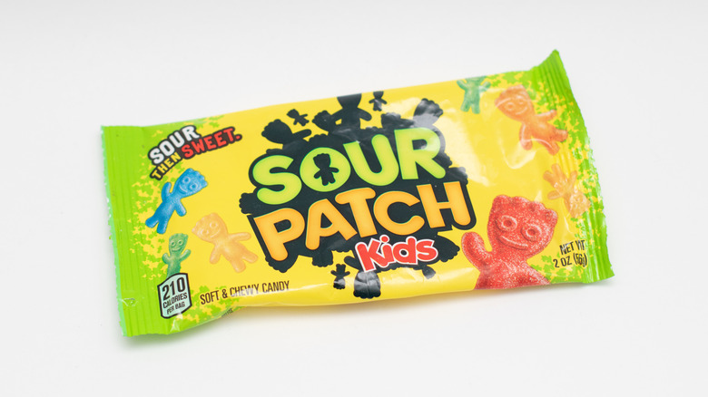 A bag of Sour Patch Kids