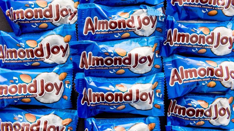 Almond Joy bars in store