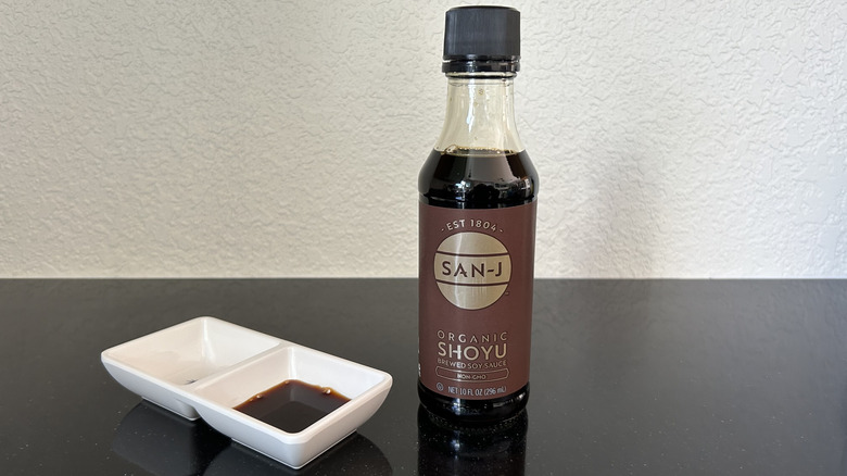 San-J soy sauce bottle