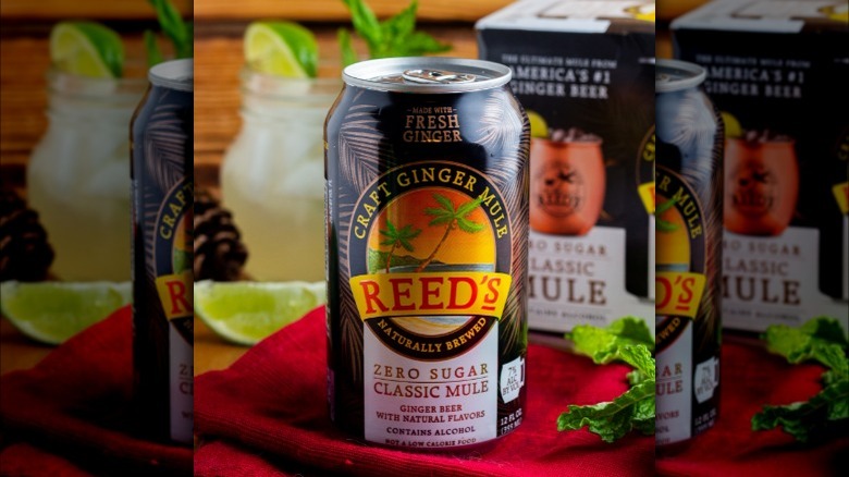 Reed's moscow mule canned cocktail
