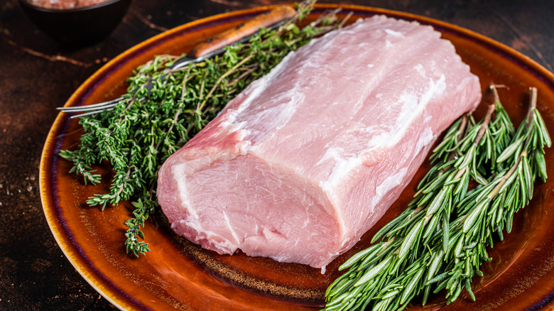 Pork Chops Vs. Pork Loin: Is There A Nutritional Difference?