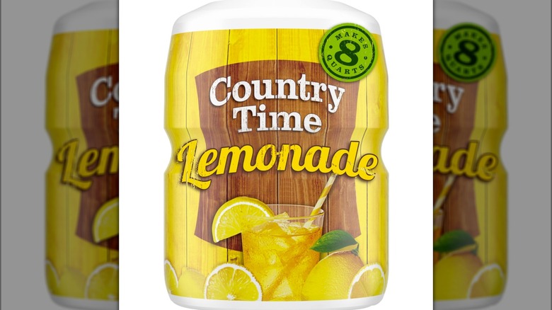 Country Time lemonade powdered drink mix