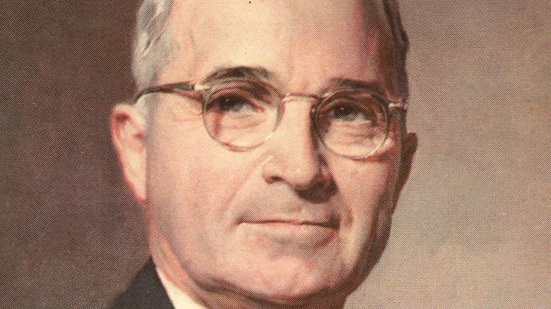 Harry S. Truman in glasses