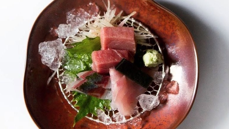 Tsukuri sashimi course at Kaiseki Furukawa