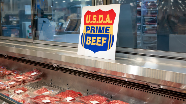 USDA Prime Tomahawk ribeye steak