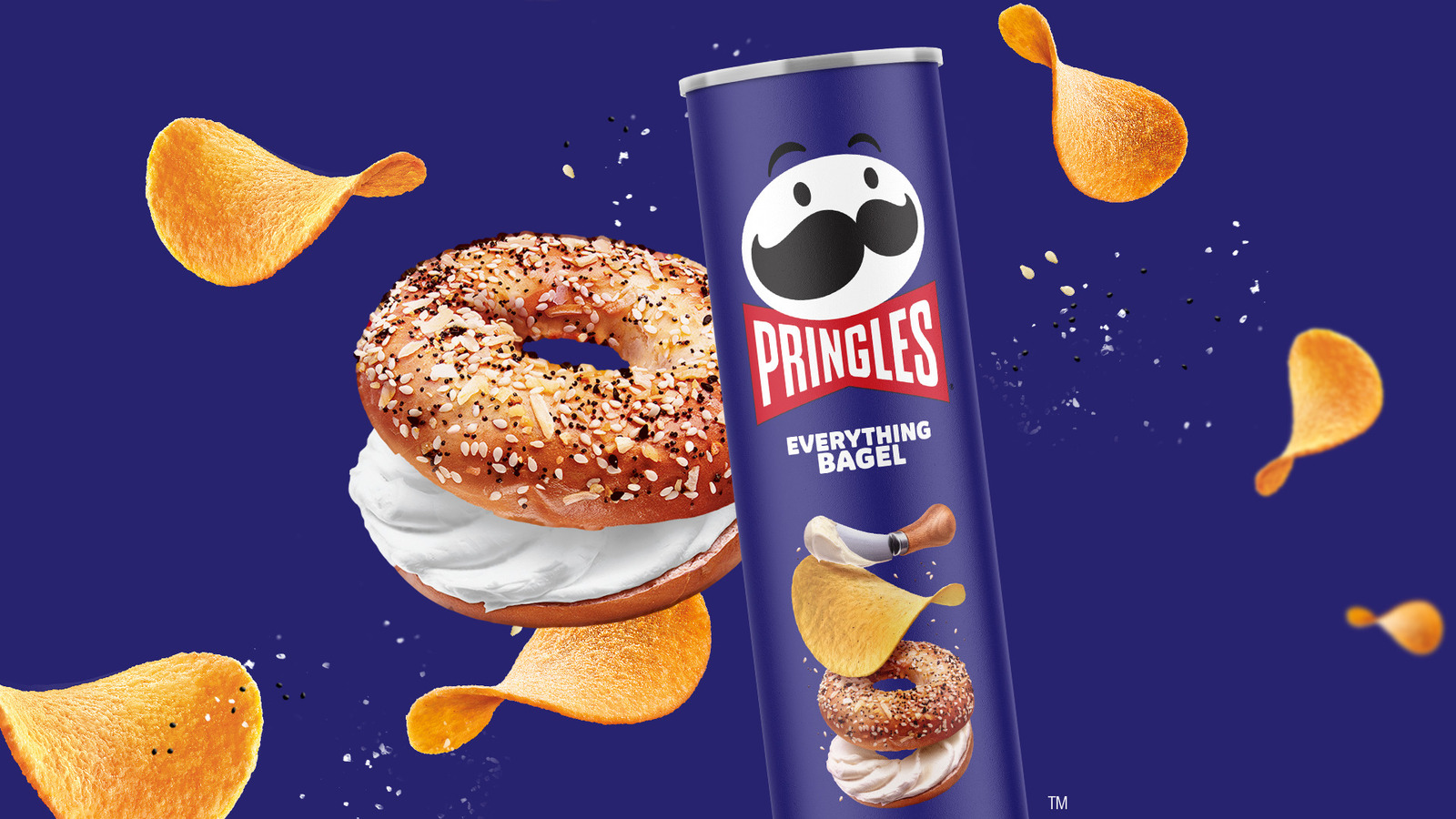 Pringles Joins The Everything Bagel Trend With Its Newest Crisp Flavor