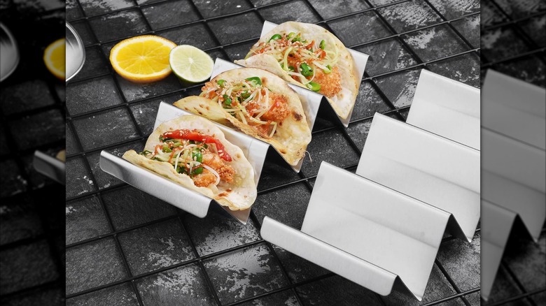ArtHome taco holders on a table