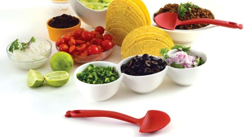 Norpro Spoon-ita taco spoon with taco fixings