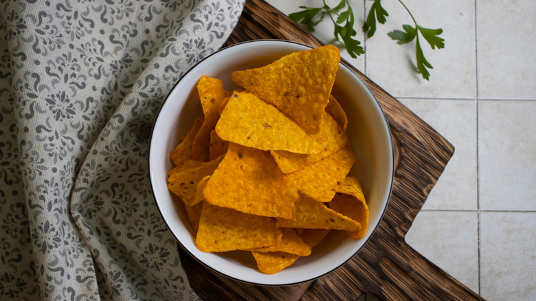Bowl with Doritos chips