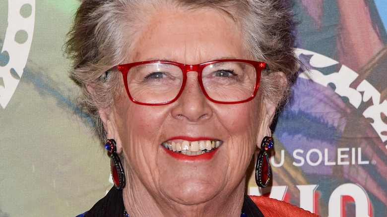 Prue Leith in glasses