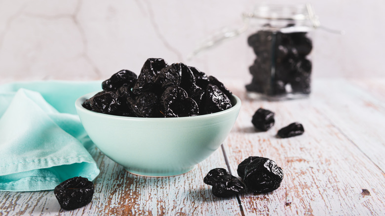 bowl of prunes