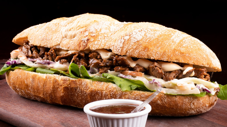 beef brisket sub