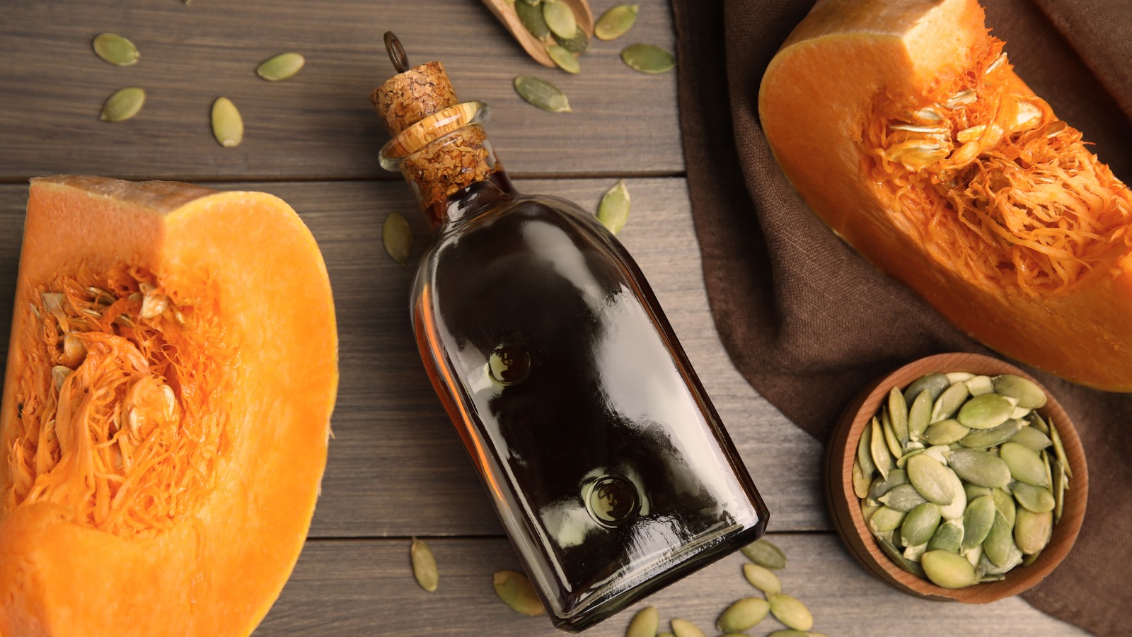 Pumpkin Seed Oil Is The No-Cook Ingredient For Enhancing Dishes