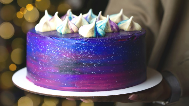 Galaxy cake