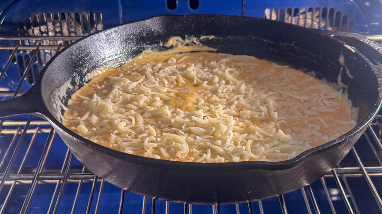 skillet in oven