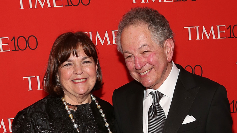 Ina Garten and her husband Jeffrey at the TIME 100 gala red carpet