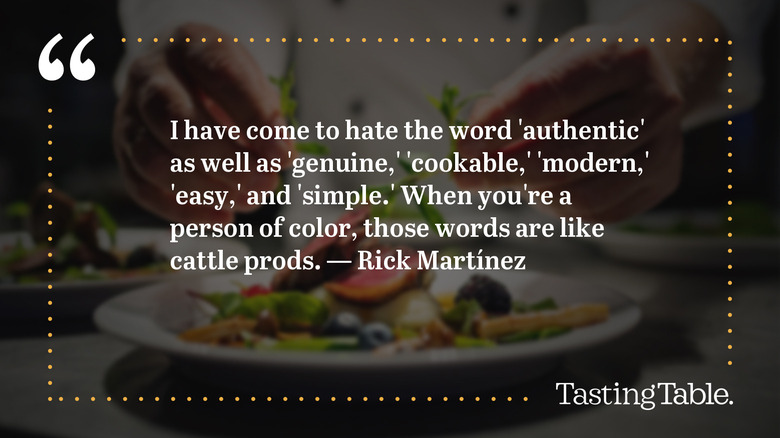 Rick Martínez's quote written out on a dark background