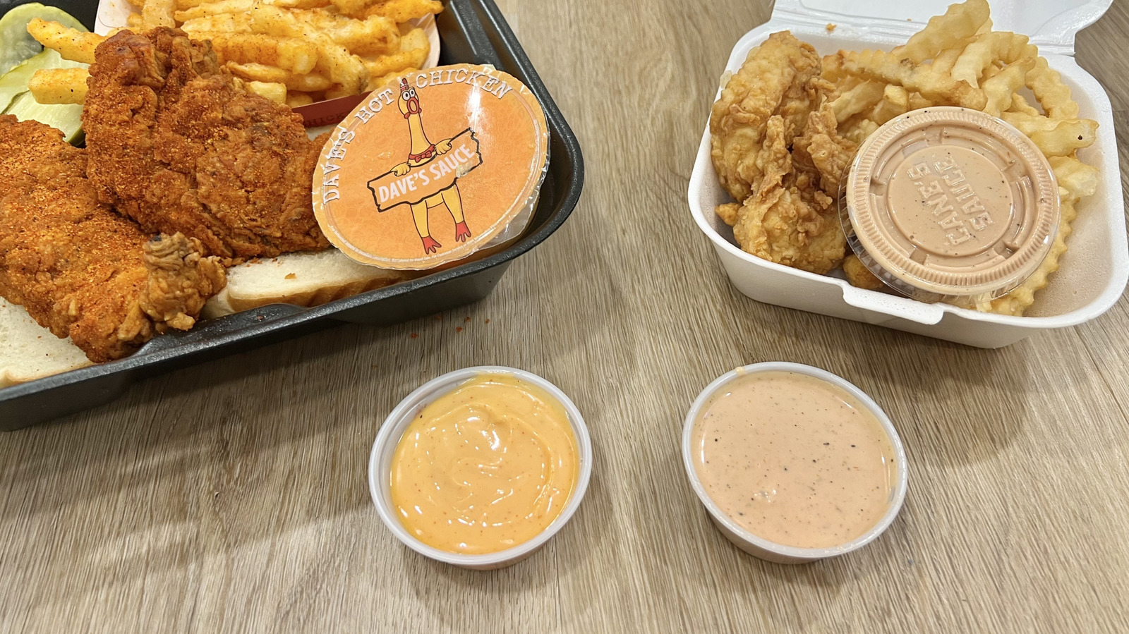 Raising Cane's Vs Dave's Hot Chicken: Who Makes The Better Signature Sauce?