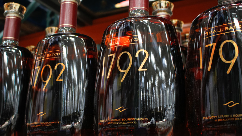 1792 bourbon bottles