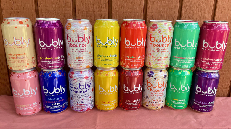 All bubly flavors