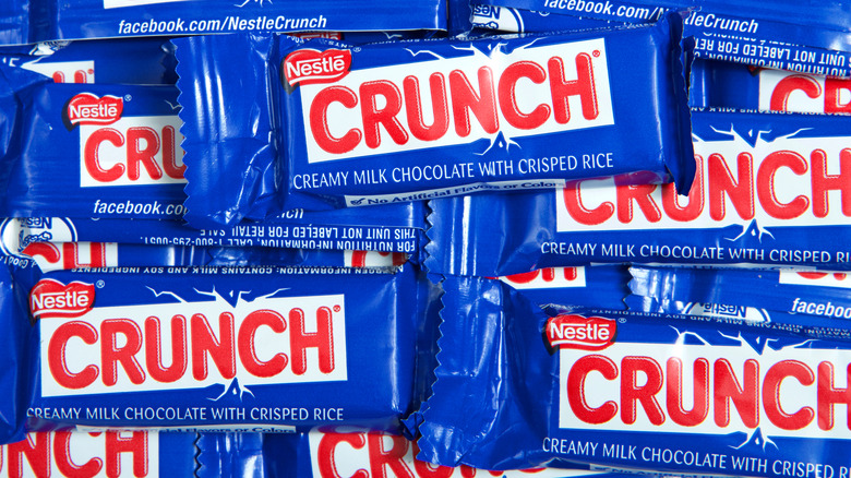 pile of Crunch Bars