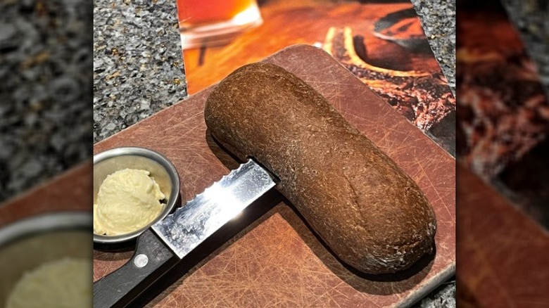 Outback Steakhouse brown bread loaf