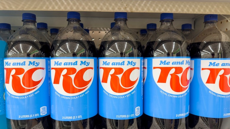 bottles of RC cola
