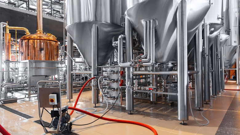 brewery production area